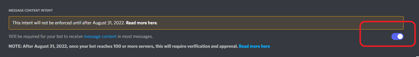 Message Intent